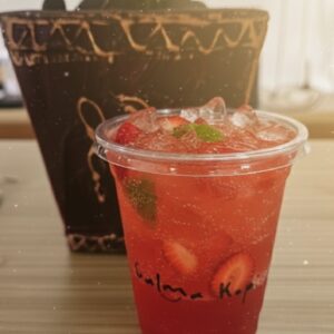 Strawberry and Orange Squash